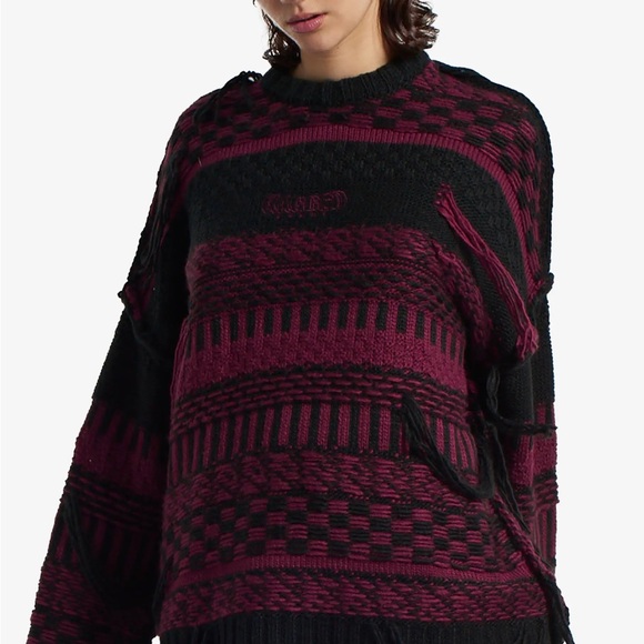 The Ragged Priest Indie knit chunky sweater - Picture 1 of 3